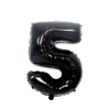 10 bóng số 5 đen cao 80cm