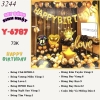 Bóng chữ LOVE vàng 6787 TT