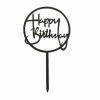 Mica - combo 10 mica tròn B ngoắc đen