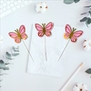 SCG-set 3 bướm hồng 2 lớp