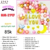 Bóng chữ  I LOVE YOU chữ Vàng 2147 TT