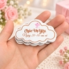 Túi 50 thẻ Chúc Vợ Yêu Hình Mây Size Nhỏ 263