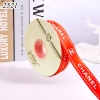 Ruybang chanel đỏ tươi kẻ sóng khổ 2.5cm,45m.