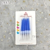 Nến xoắn sáp xanh dương