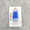 Nến xoắn sáp xanh dương