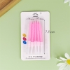 Nến xoắn sáp hồng