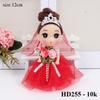 Tuong - Chipi 12cm vương miện váy dài đỏ