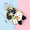 SCG - 1 que cắm số 3 vương miện đen nhỏ TQ
