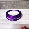 Ruybang happy birthday khổ 2cm - Tím