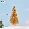Cây thông noel vàng 9cm.