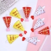 Set 9 mũ mini chấm bi trắng vàng đỏ