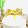 MK - 10 meka merry christmas bông tuyết.