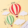 SCG-set cắm khinh khí cầu mây trắng