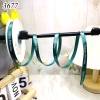 Cuộn 50m Ruy băng HAPPY EVERYDAY xanh lá khổ 1cm
