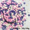 Keo - kẹo đường sao mix màu hồng trắng tím(100gr)