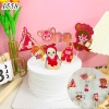 SCG - set cắm bé gái trâu hồng bóng