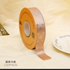 Ruybang hoạ tiết vàng đồng 2.5cm 50m