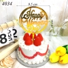 MK-10 meka tròn women's day tim nhỏ vàng