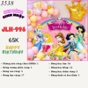 Bóng chữ phông nền công chúa cổ tích - 996 TT