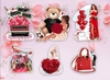 SCG- set cắm 20/10  người đẹp ôm hoa gấu bông đỏ