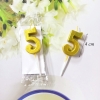 Một Chiếc Nến số 5 vàng