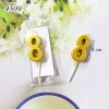 Một Chiếc Nến số 8 vàng