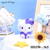 Mèo hello kitty - Tím Size Lớn