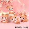 Tuong - set 4 hươu sao cam