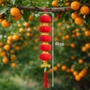 Túi 1 Dây 5 quả cầu nhung 8cm