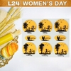 Khuôn socola women's day L24