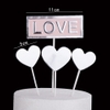 Set căm tim love vàng - hồng