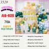 Bóng chữ AQ-025 TP