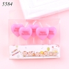 Vỉ 5 nến HPBD tim hồng