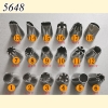 Bộ 18 đui  size lớn cao 4.2cm rộng 2.5cm thép không zỉ