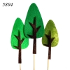 SC-Set cắm 3 cây vải xanh lá