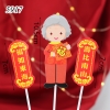 SCG-Set cắm chúc tết bà TQ