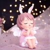 Tuong - em bé ngủ hồng size nhỏ 9cm