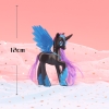 Tuong - ngựa pony tím lớn nhựa đẹp