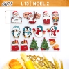 Khuôn socola noel L15
