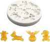 Khuôn Silicone Chủ Đề Noel M6