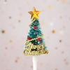 QC - que cắm merry christmas cây thông