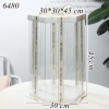 Hộp Meka Lục Giác Trắng Size 30*30*45 Cm