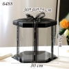 Hộp Meka Lục Giác Đen Size 30*30*25 Cm