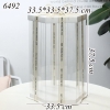 Hộp Meka Lục Giác Trắng Size 33.5*33.5*37.5 Cm