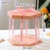 Hộp Meka Lục Giác Hồng Size 30*30*25 Cm