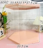 Hộp Meka Lục Giác Hồng Size 33.5*33.5*37.5 Cm