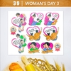 Khuôn socola woman's day I39