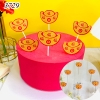 SCG- set cắm nén vàng nhũ đỏ
