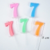 Chỉ bán Shopee 1 Nến số 7 màu ngẫu nhiên