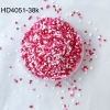 Lọ 100gr Kẹo Đường Hình Tim Trắng Đỏ Nhỏ